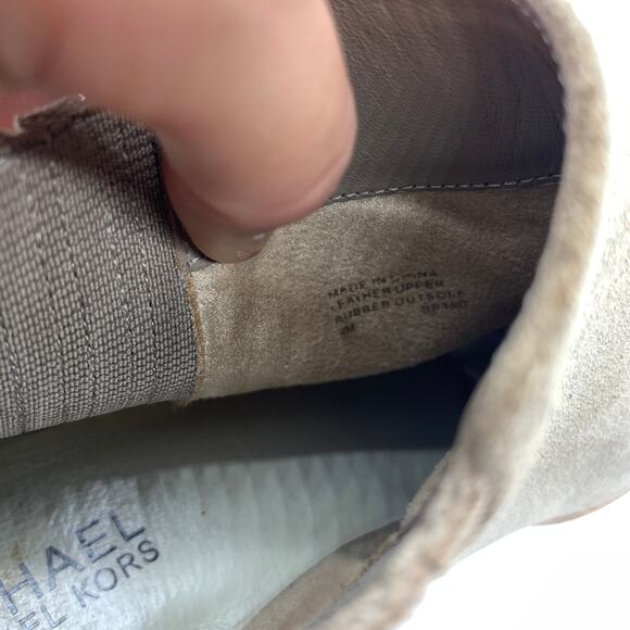 Michael Kors Suede Leather Boots Women Size 9M Ankle Bootie - Picture 14 of 14